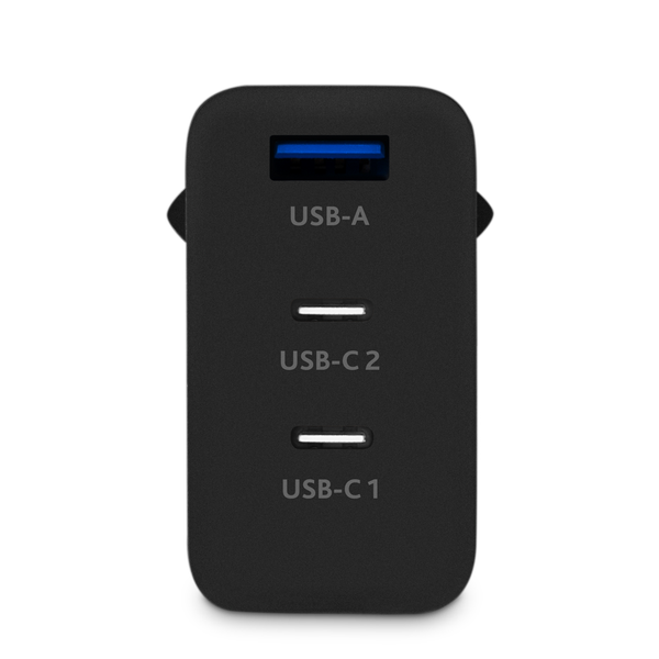 ttec SmartCharger Trio GAN 65W PD Seyahat Hızlı Şarj Aleti 2 USB-C+USB-A