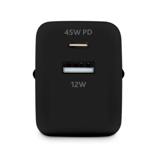 ttec SmartCharger Duo PD 45W Seyahat Hızlı Şarj Aleti USB-C+USB-A