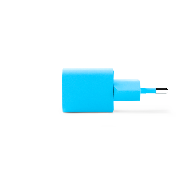 ttec SmartCharger GAN 20W PD Seyahat Hızlı Şarj Aleti + USB-C - USB-C 3A Kablo Neon