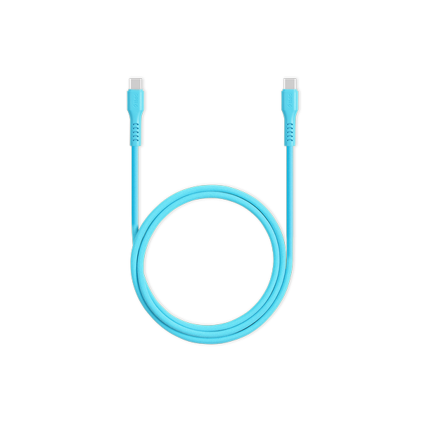 ttec SmartCharger GAN 20W PD Seyahat Hızlı Şarj Aleti + USB-C - USB-C 3A Kablo Neon