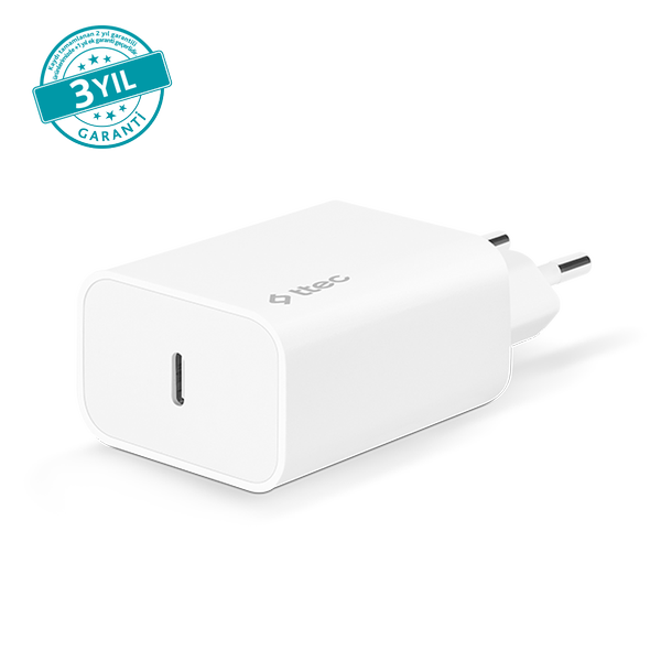 ttec SmartCharger PD 30W USB-C Seyahat Hızlı Şarj Aleti