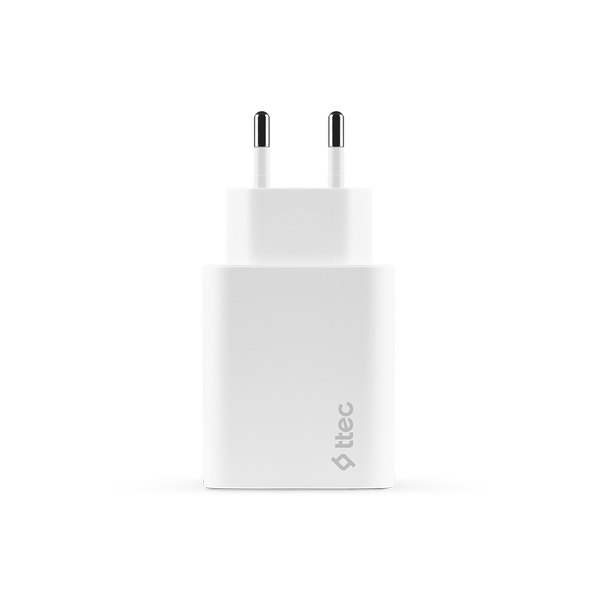ttec SmartCharger Duo PD 32W Seyahat Hızlı Şarj Aleti USB-C + USB-A