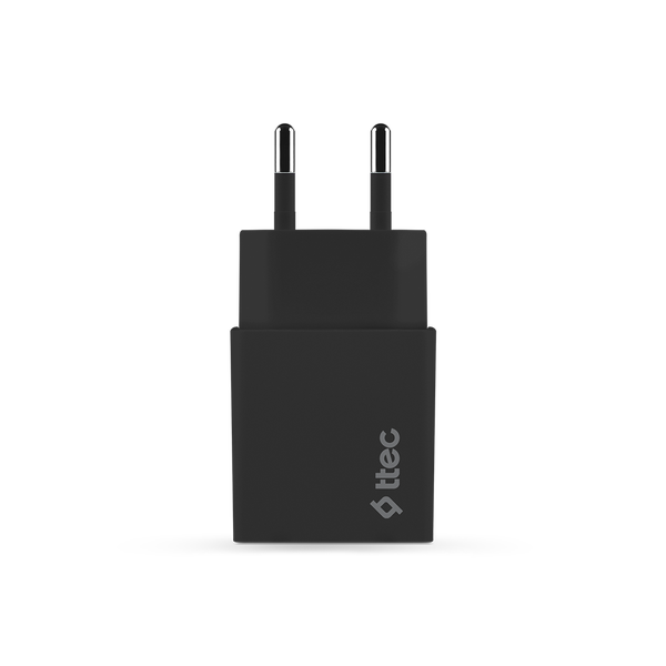 ttec SmartCharger 2.1A Seyahat Şarj Aleti + USB-A - USB-C Kablo
