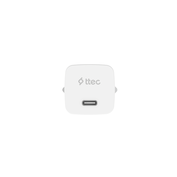 ttec SmartCharger GAN 30W PD Seyahat Hızlı Şarj Aleti + USB-C - USB-C 3A Kablo