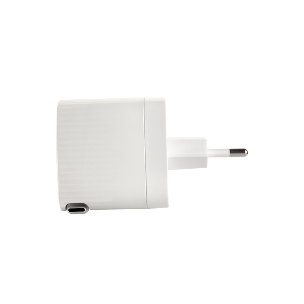 ttec SmartCharger Duo GAN 65W PD Seyahat Hızlı Şarj Aleti USB-C + Dahili PD 65W 70cm USB-C Şarj Kablosu