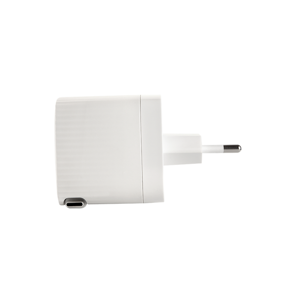 ttec SmartCharger Duo GAN 65W PD Seyahat Hızlı Şarj Aleti USB-C + Dahili PD 65W 70cm USB-C Şarj Kablosu