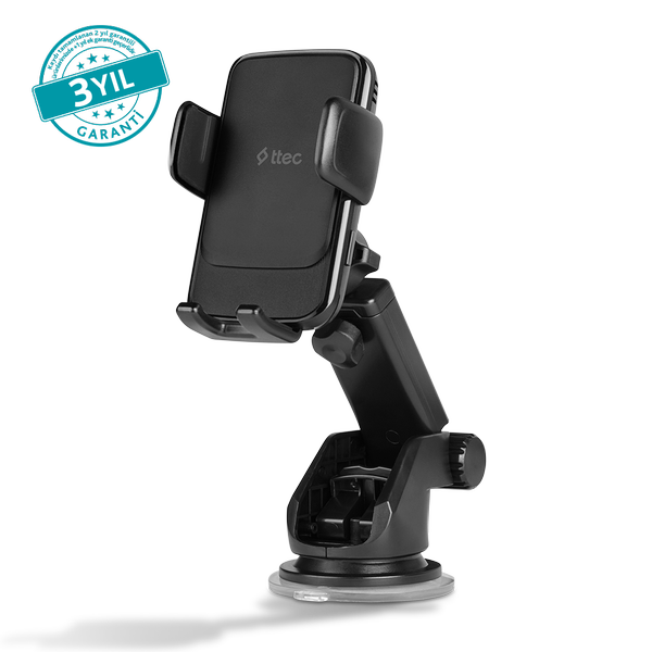 ttec AirCharger Drive S Kablosuz Hızlı Şarj Özellikli Araç İçi Telefon Tutucu