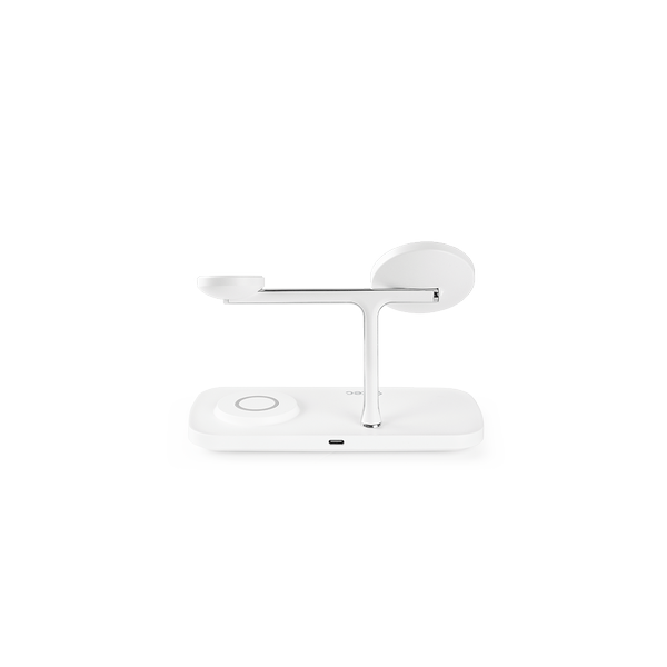 ttec AirCharger Trio Pro Qi2/MagSafe Özellikli 15W iPhone/Android Özellikli 3’ü 1 Arada iPhone + Apple Watch + AirPods Kablosuz Hızlı Şarj Standı - 2KS37B