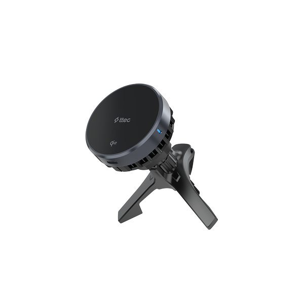 ttec AirCharger Drive Pro Qi2/MagSafe Özellikli 15W iPhone/Android Soğutuculu Kablosuz Hızlı Şarj Özellikli Araç İçi Telefon Tutucu - 2KS35S