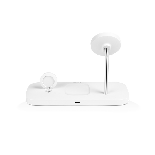 ttec AirCharger Trio Up MagSafe Uyumlu 3ü 1 Arada iPhone + Apple Watch + AirPods Kablosuz Şarj Standı