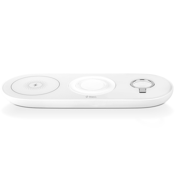 ttec SmartCharger Air+ iPhone+Apple Watch+AirPods Kablosuz Hızlı Şarj Aleti ve PD 20W Seyahat Şarj Aleti