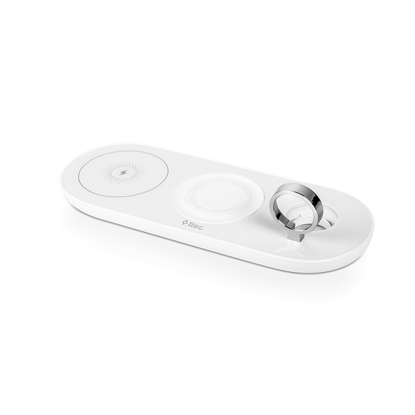 ttec SmartCharger Air+ iPhone+Apple Watch+AirPods Kablosuz Hızlı Şarj Aleti ve PD 20W Seyahat Şarj Aleti