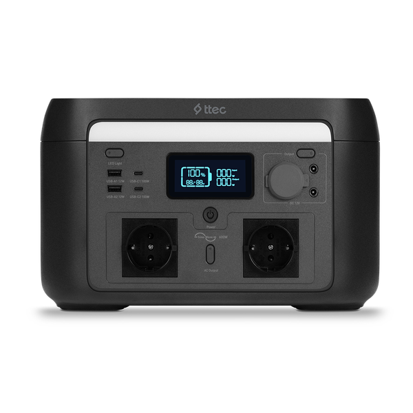 ttec PowerMax Pro 600W Taşınabilir Güç İstasyonu