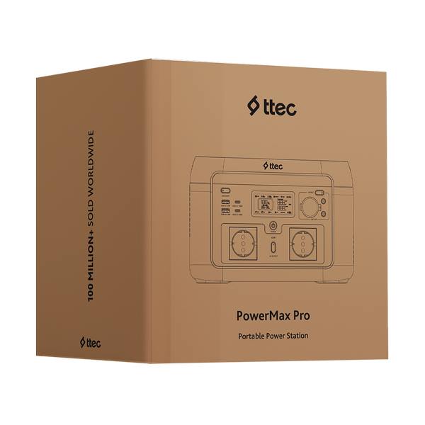 ttec PowerMax Pro 600W Taşınabilir Güç İstasyonu