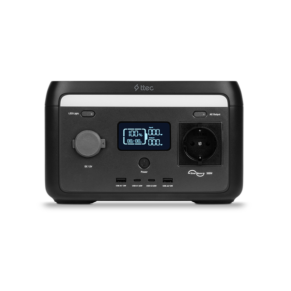 ttec PowerMax 300W Taşınabilir Güç İstasyonu