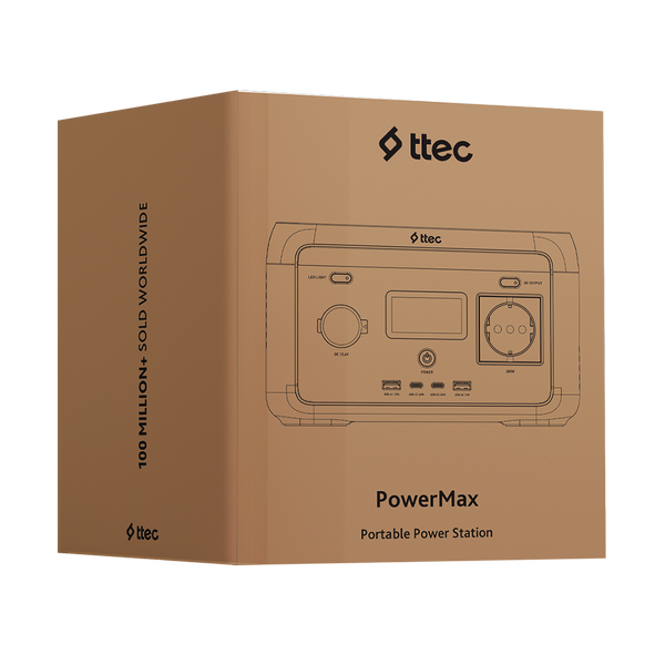 ttec PowerMax 300W Taşınabilir Güç İstasyonu