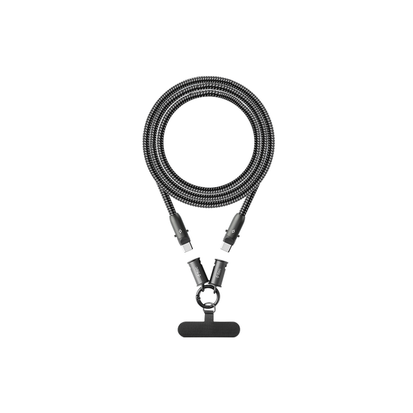 ttec ExtremeCable Hip Çok Fonksiyonlu Ekstra Dayanıklı USB-C –USB-C 60W PD/QC 120cm Hızlı Şarj/Data Kablosu