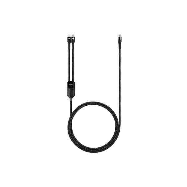 ttec AlumiCable Duo USB-C – USB-C + Lightning 100W 150cm Hızlı Şarj Kablosu