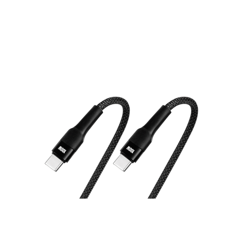 ttec AlumiCable Duo USB-C – 2* USB-C 100W 150cm Hızlı Şarj Kablosu