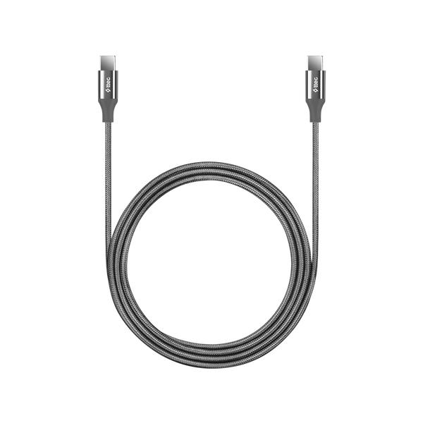 ttec AlumiCable USB-C - USB-C 150cm 100W PD/QC Hızlı Şarj/Data Kablosu Uzay Grisi