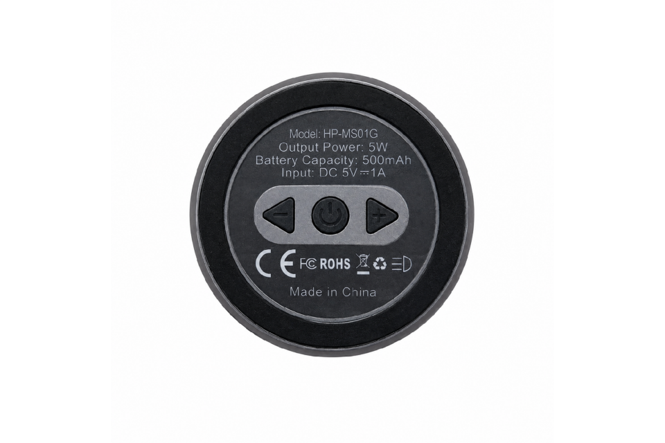 HEPU HP-MS01  Armor Manyetik Bluetooth Hoparlör – 5W Ses Çıkışı, Bluetooth 5.3, TWS Özellikli